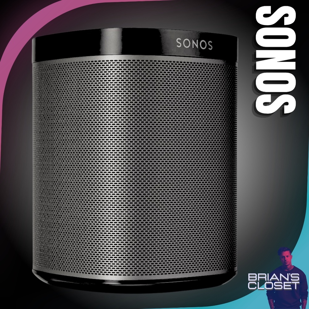 SONOS Play:1 Compact Wireless WiFi Smart Speaker & WALI Wall Mount - Black - Picture 8 of 16